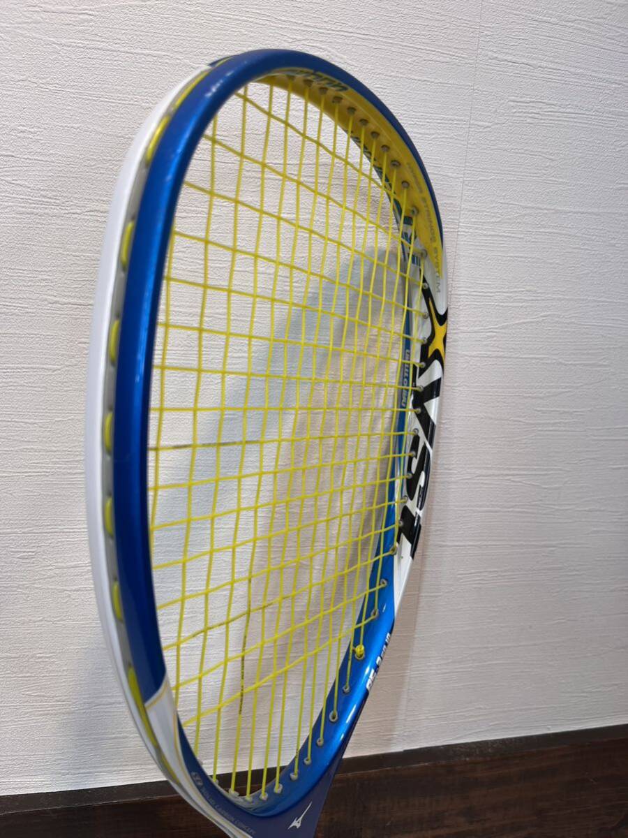 * rare model * MIZUNO XYST S1 Mizuno ji -stroke S-1 hardball tennis racket RF carbon 