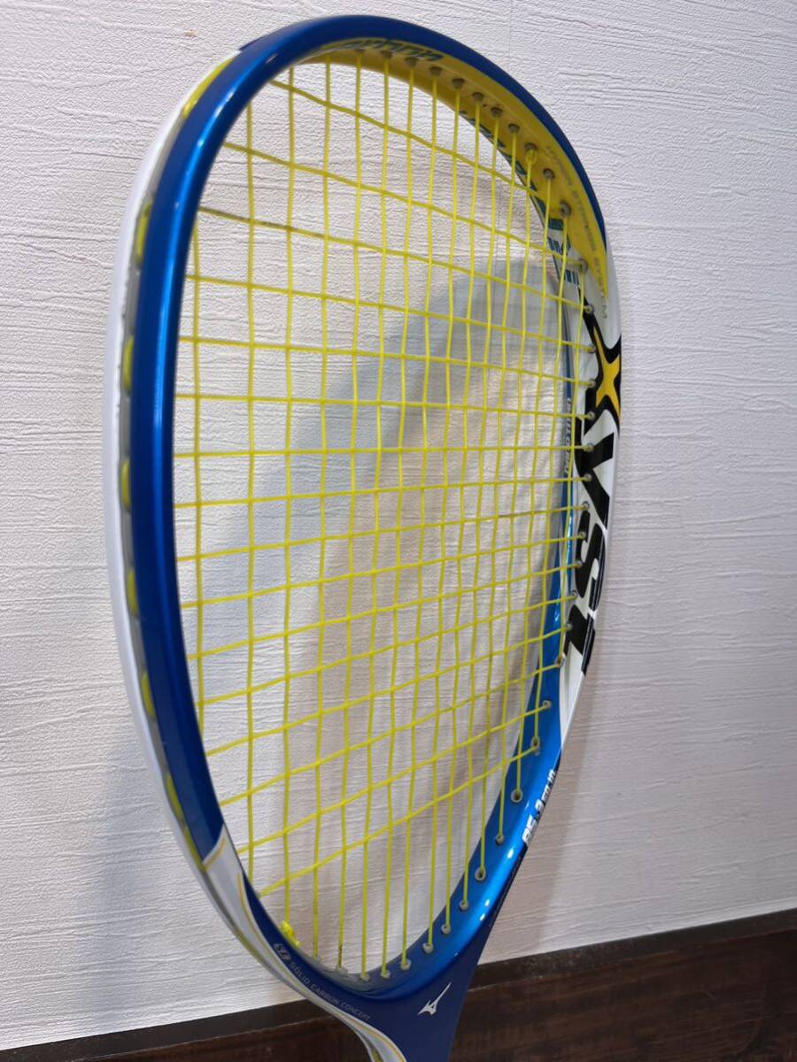 * rare model * MIZUNO XYST S1 Mizuno ji -stroke S-1 hardball tennis racket RF carbon 