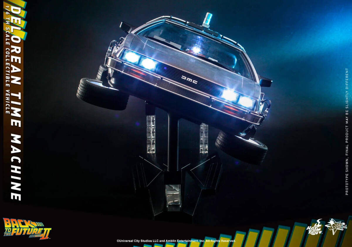 Hot Toys Back to the Future DeLorean 1/6 Scale Action Figure - MMS636 海外 即決_Hot Toys Back to t 3