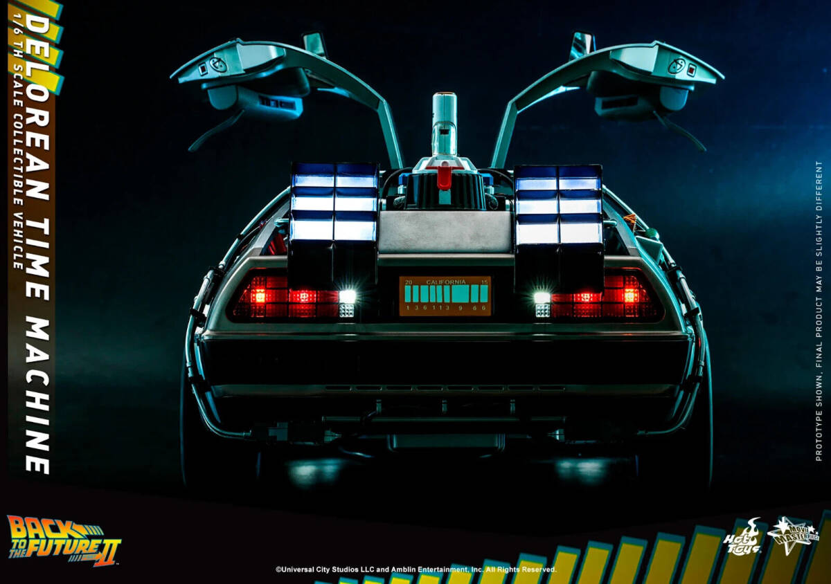Hot Toys Back to the Future DeLorean 1/6 Scale Action Figure - MMS636 海外 即決_Hot Toys Back to t 4