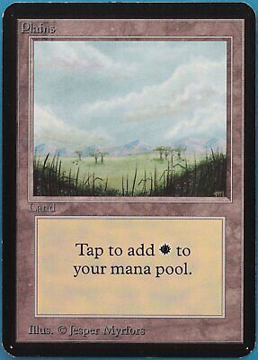 通販はこちら. Plains (B Little Trees) Alpha PLD Basic Land MAGIC CARD (ID#  453195) ABUGames 海外 即決