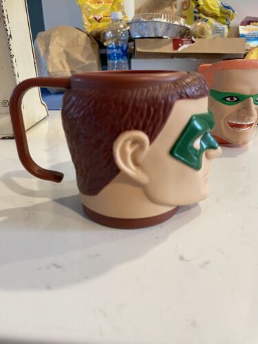 VTG Batman Robin Cup Mug Huggy Set Applause Action Figure DC Comics 1995 Lots 3 海外 即決_VTG Batman Robin C 5