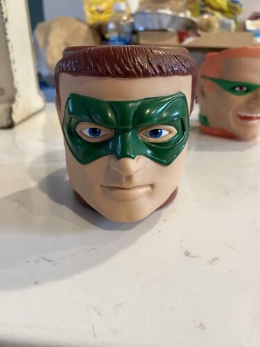 VTG Batman Robin Cup Mug Huggy Set Applause Action Figure DC Comics 1995 Lots 3 海外 即決_VTG Batman Robin C 4