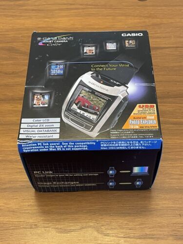 Vintage CASIO Wrist Camera WQV-10 Digital Watch & PC Link Kit - Never Used, OEM 海外 即決_Vintage CASIO Wris 1