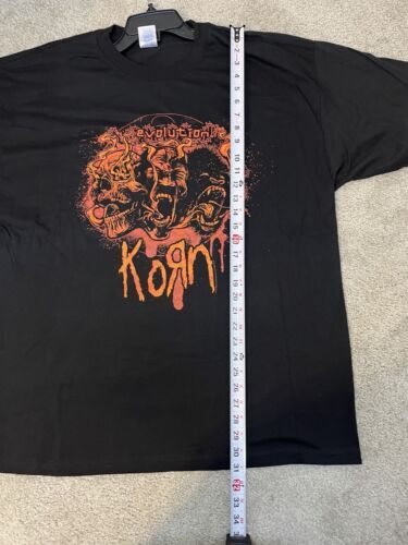 Vintage 2007 Korn Evolution Tour Tee Size XXLarge 2XL Metal Music Preowned 海外 即決の画像7