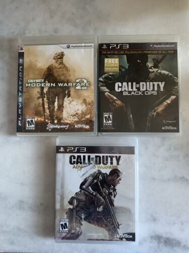 Call of Duty Lot PS3: Modern Warfare 2 / Black Ops / Advanced Warfare, Tested 海外 即決_Call of Duty Lot P 1