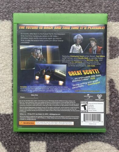 CLEAN!! Back to the Future: The Game 30th Anniversary Edition Microsoft Xbox One 海外 即決_CLEAN!! Back to th 2
