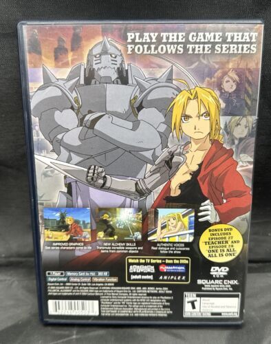 Fullmetal Alchemist 2: Curse of the Crimson Elixir (PlayStation 2 PS2) Complete 海外 即決_Fullmetal Alchemis 8