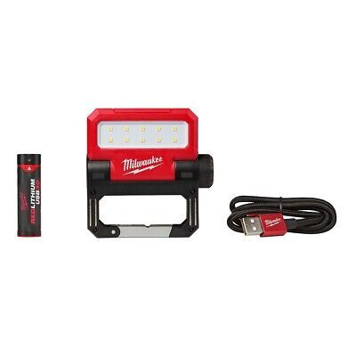 Milwaukee 2114-21 USB Rechargeable Rover Pivoting Flood Light 海外 即決