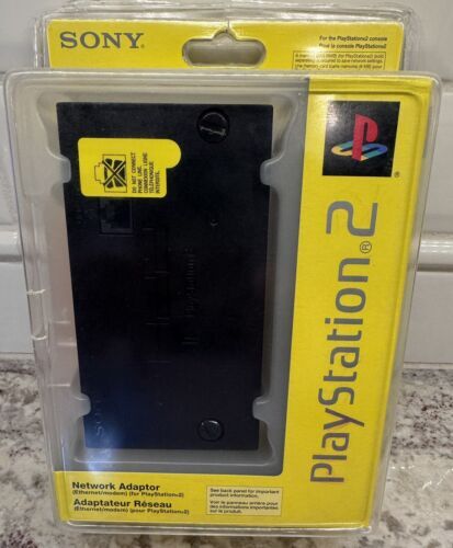 Original Sony Playstation 2 Network Adapter OEM PS2 Sealed Authentic 海外 即決_Original Sony Play 1