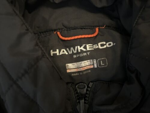 Yahoo!オークション - Hawke & Co Jacket Men's Large Black Zip Dynam...