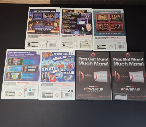 Wii Gameshow Lot Bundle Press Your Luck, Family Fued, Jeopardy Hollywood Squares 海外 即決_Wii Gameshow Lot B 4
