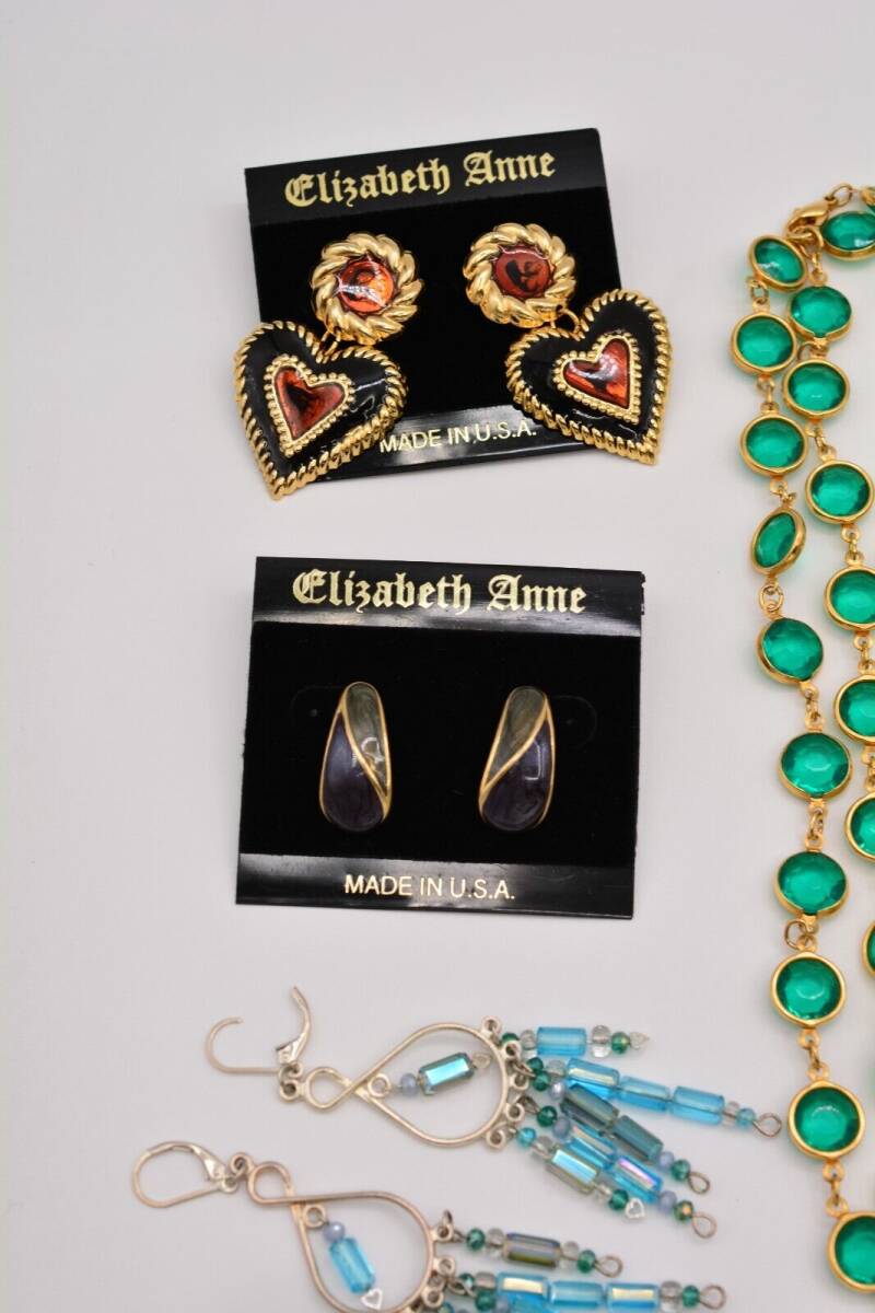 Vintage Jewelry Lot Givenchy 1928 Avon Trifari 925 Steel Time Chunky 1980s J39 海外 即決_Vintage Jewelry Lo 3