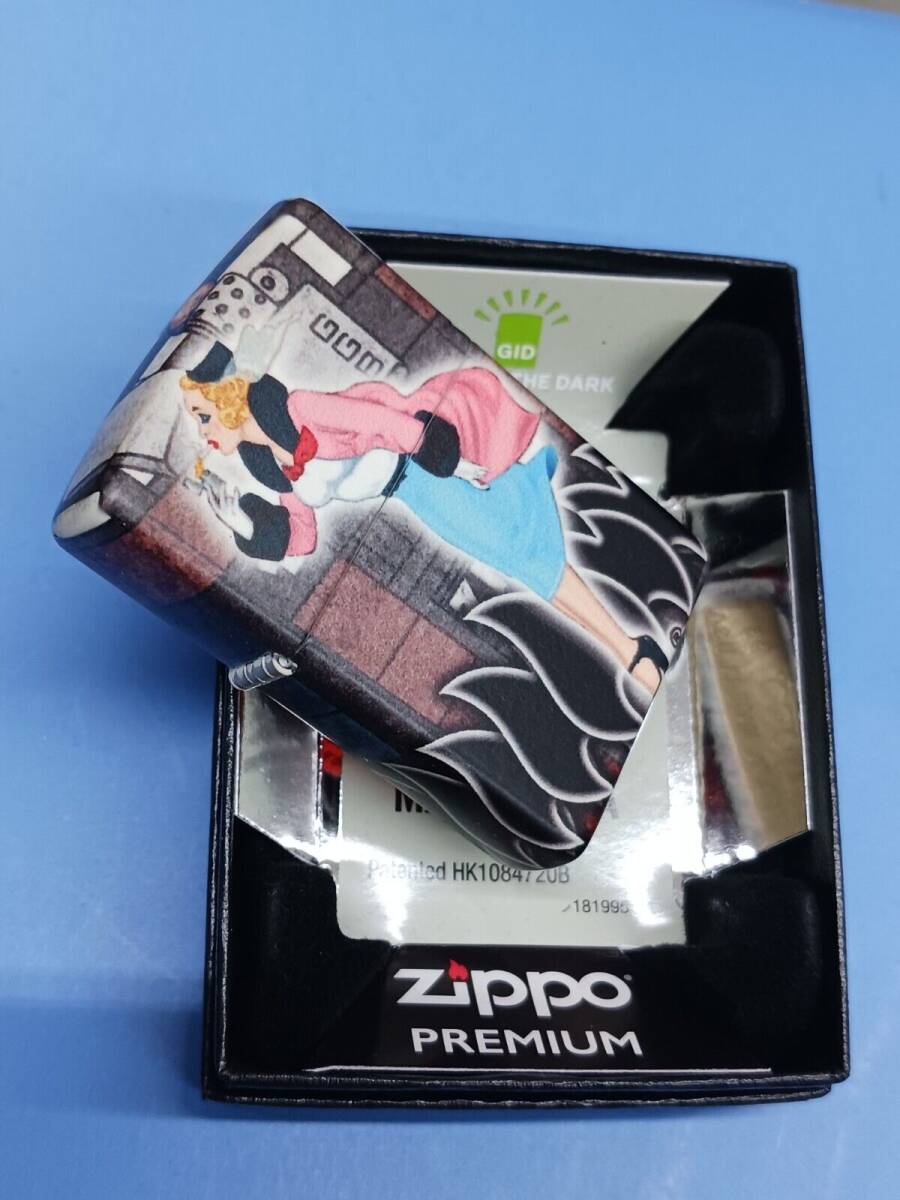 Zippo Windy Girl Glow in the Dark 540 Color 54352 海外 即決_Zippo Windy Girl G 2