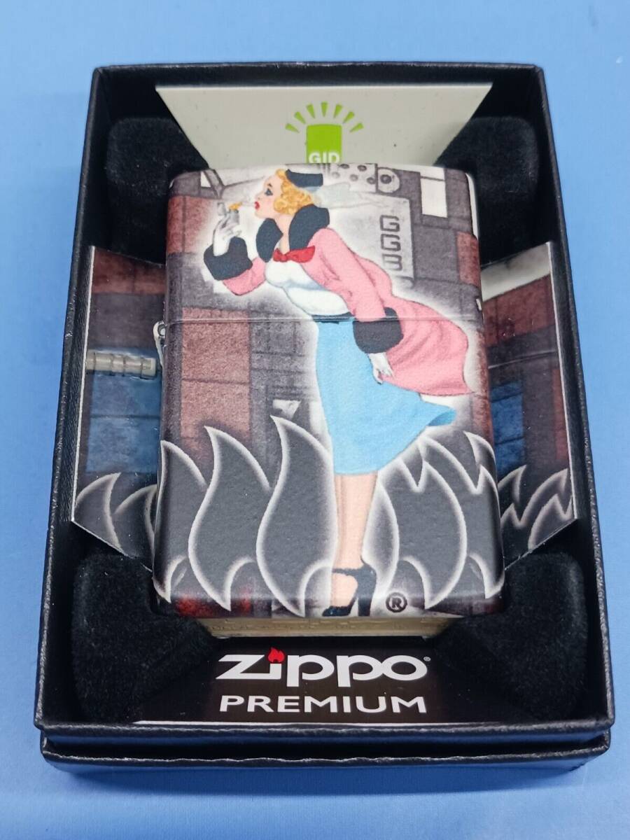 Zippo Windy Girl Glow in the Dark 540 Color 54352 海外 即決_Zippo Windy Girl G 3