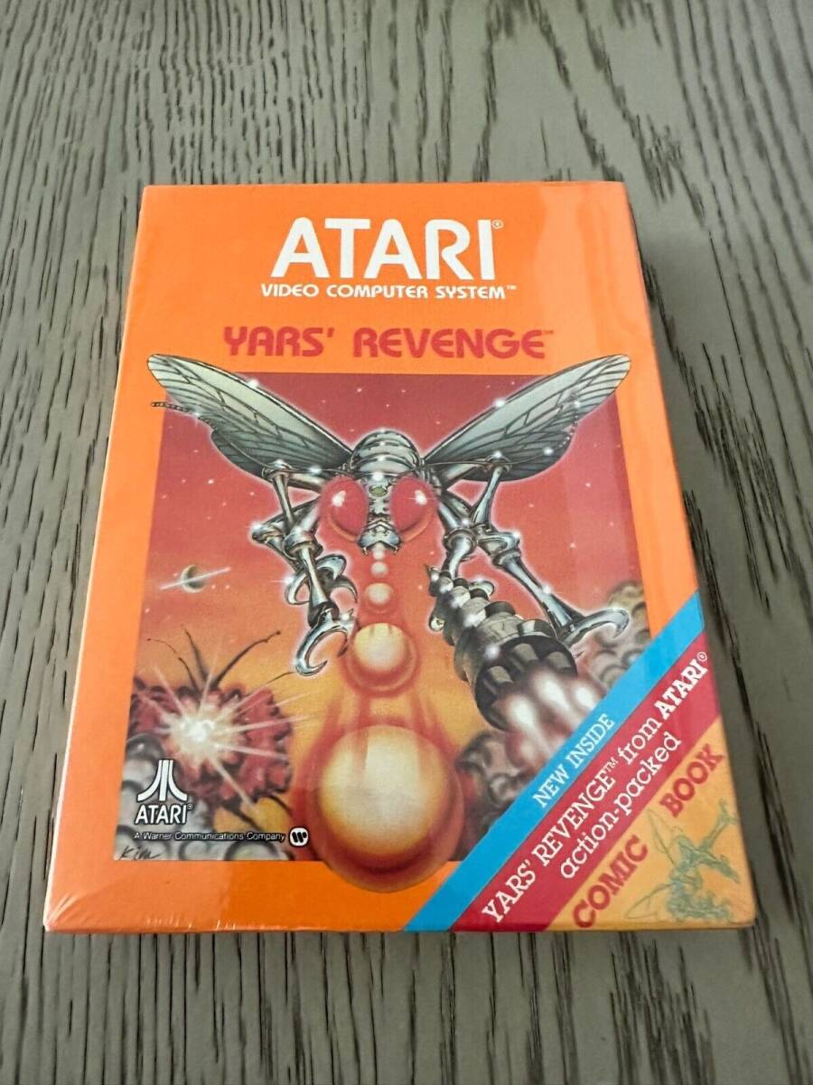 Yars' Revenge Atari 2600 - Brand New - (NTSC- America) read note. 海外 即決