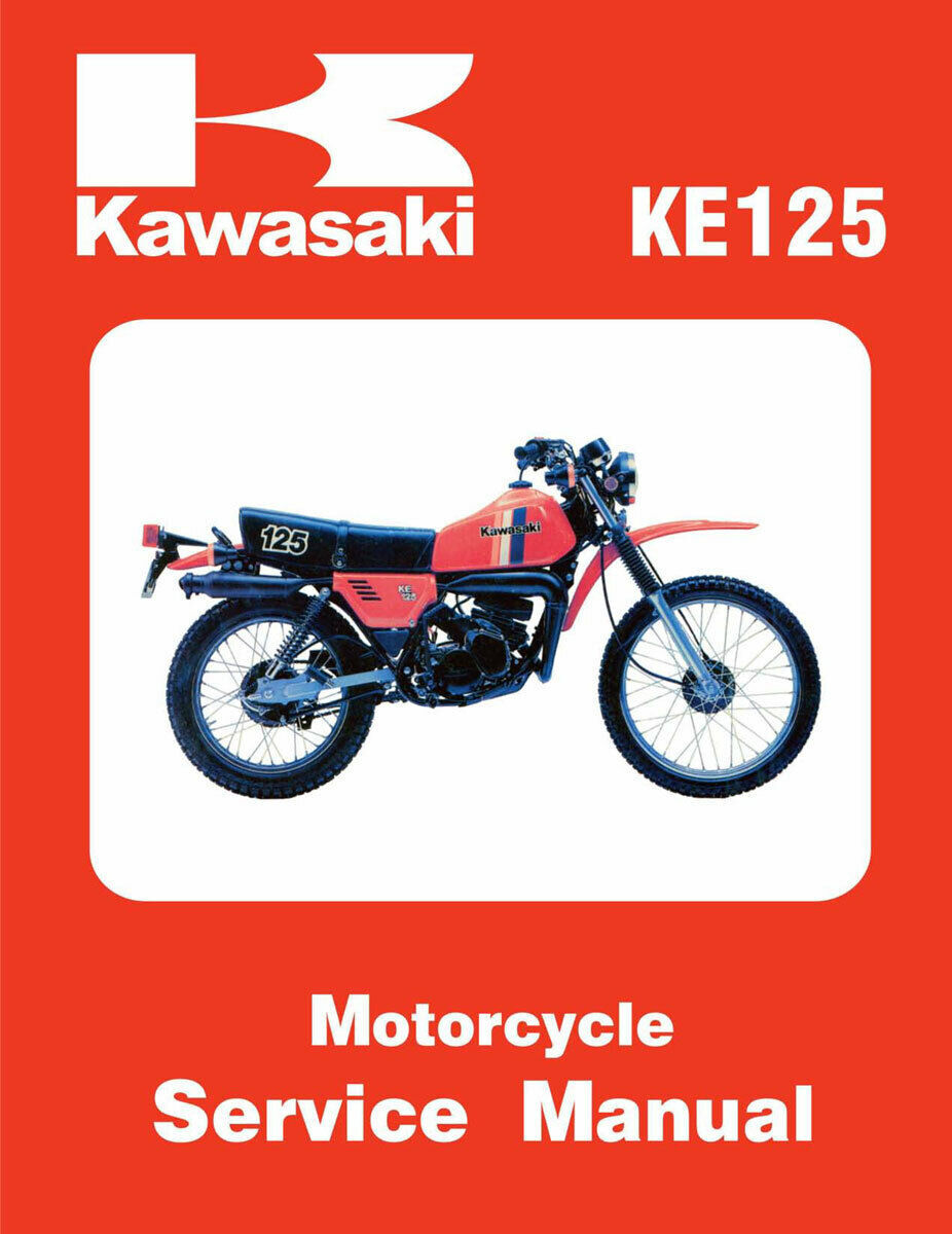 Kawasaki KE125 Service Manual 1978 1979 1980 1981 1982 Repair Workshop Manual 海外 即決_Kawasaki KE125 Ser 1