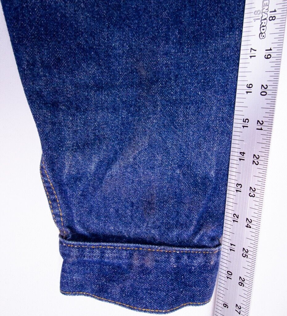 Levi's Strauss & Co 71506-0216 Denim Trucker Jacket 46L Made In USA Stains 海外 即決の画像9