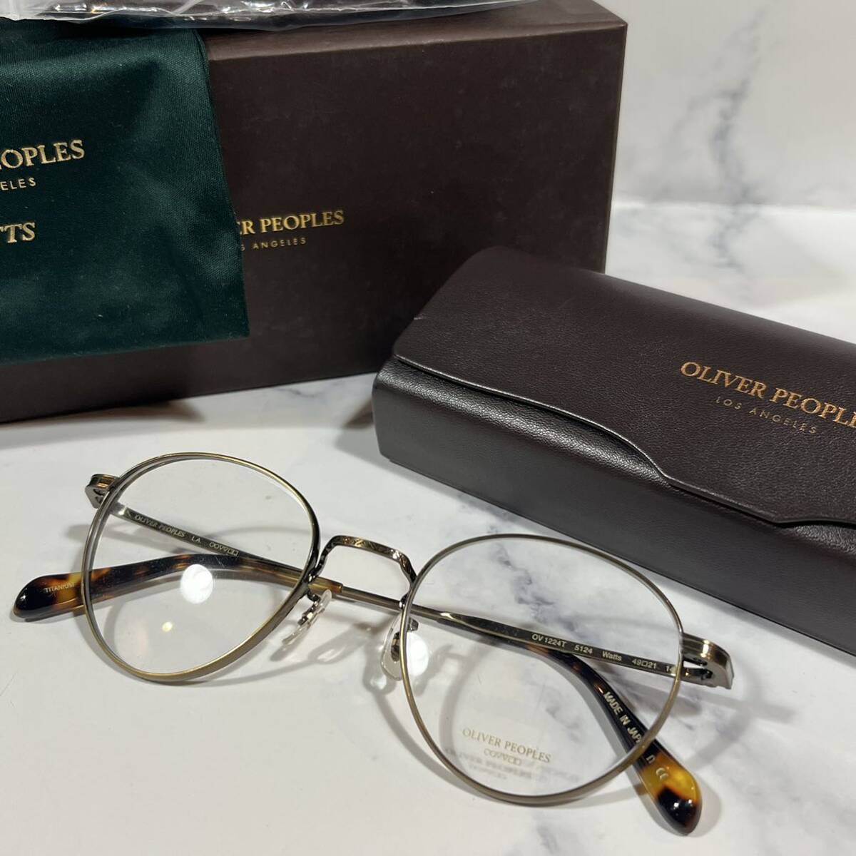 【正規品】新品 オリバーピープルズ ov1244 5124 メガネ 眼鏡 サングラス OLIVER PEOPLES _画像2