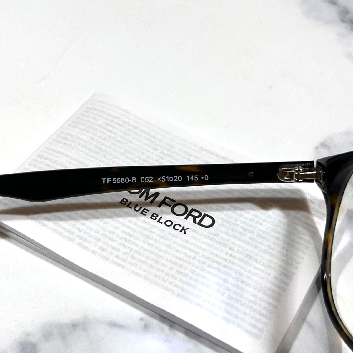 ★1円スタート★ 正規品 トムフォード TOMFORD TF5680 FT5680 052 べっこう柄 サングラス メガネ 眼鏡_画像4