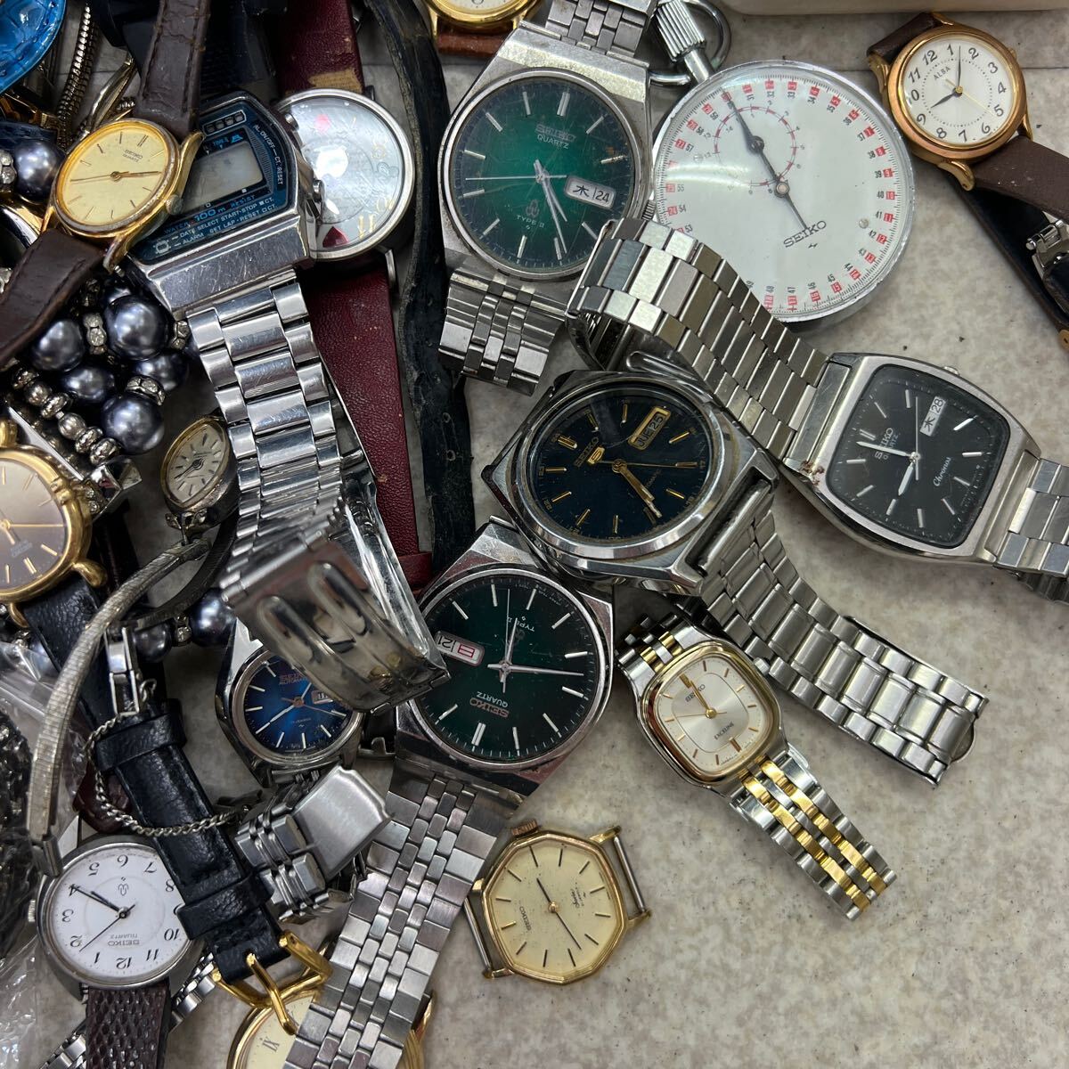 ●時計大量 まとめて SEIKO CITIZEN CASIO ALBA 腕時計 懐中時計 セイコー _画像3