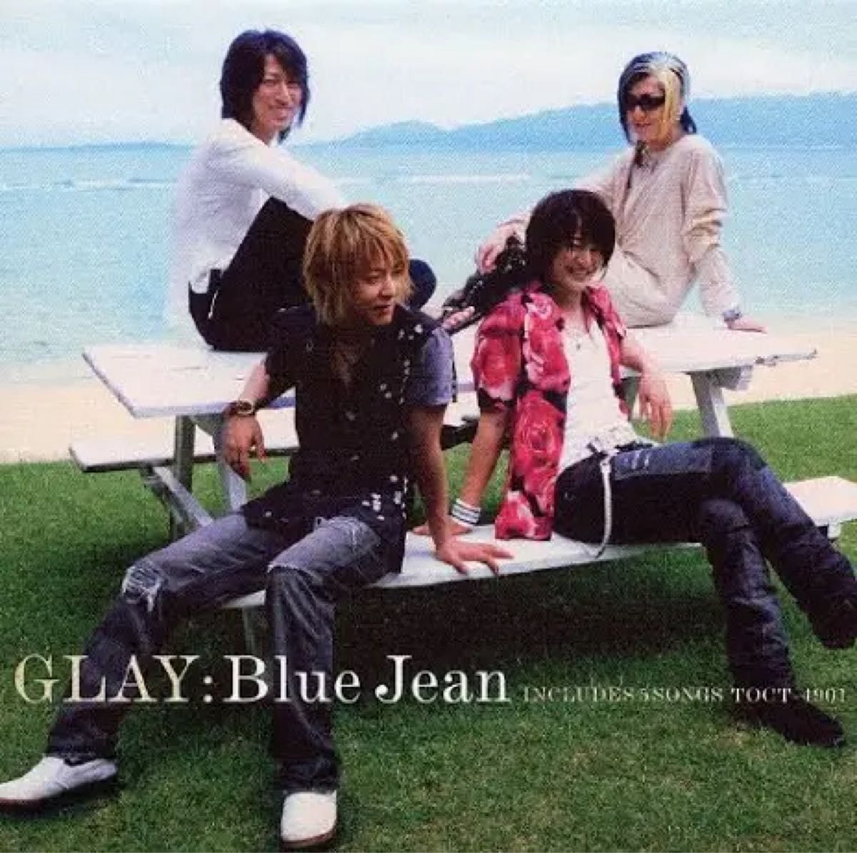 GLAY  CD    THE Frustrated  ONE Love   BLUE Jean