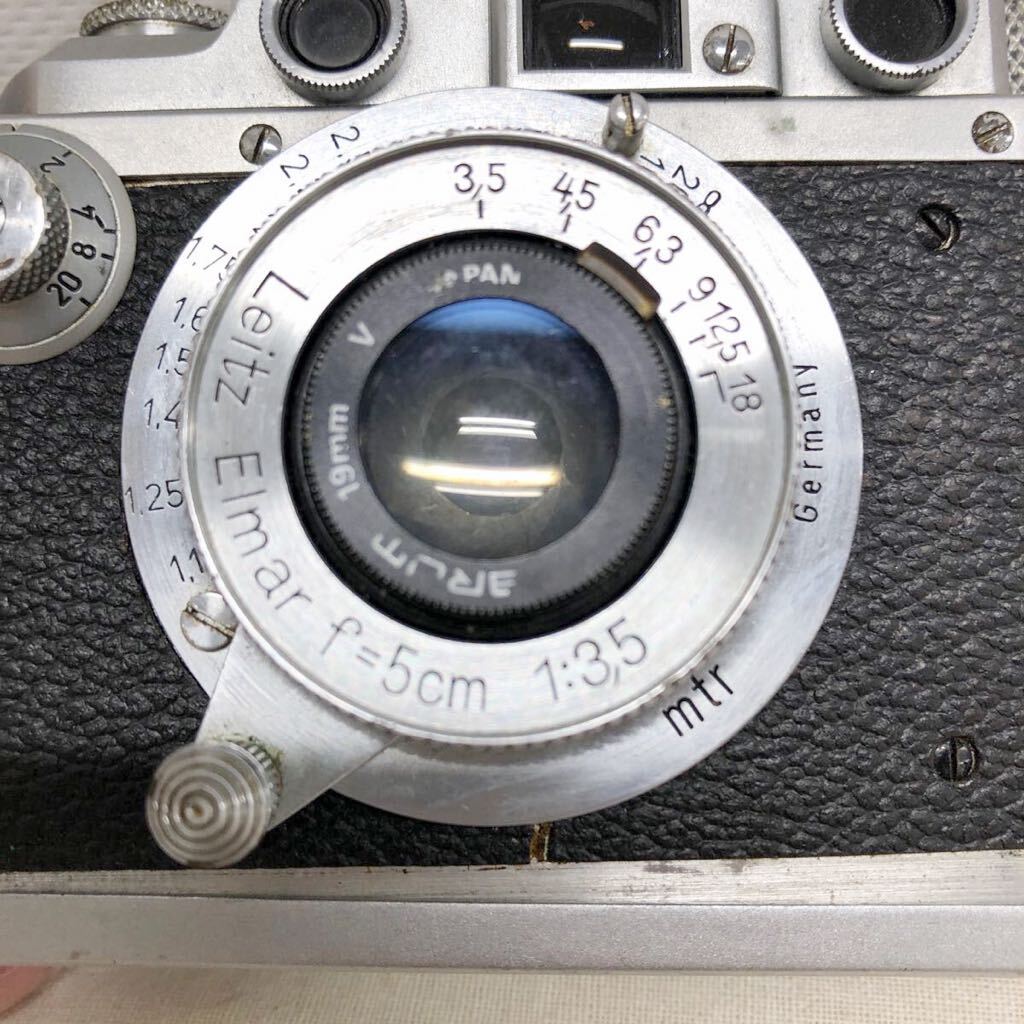 1円〜【Leica】3-22 フィルムカメラ レンジファインダー Ernst Leitz weWetzlar （ジャンク品）の画像4