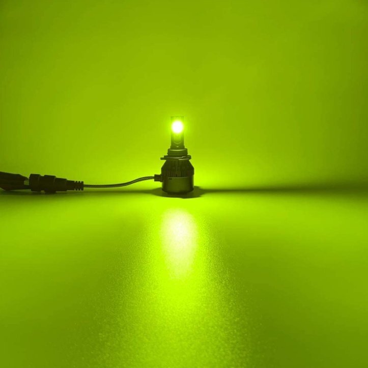 16000LM ライムグリーン 超高輝度LED ライムイエロー HB4 LEDヘッドライト LEDフォグランプ アップルグリーンレモン_画像5