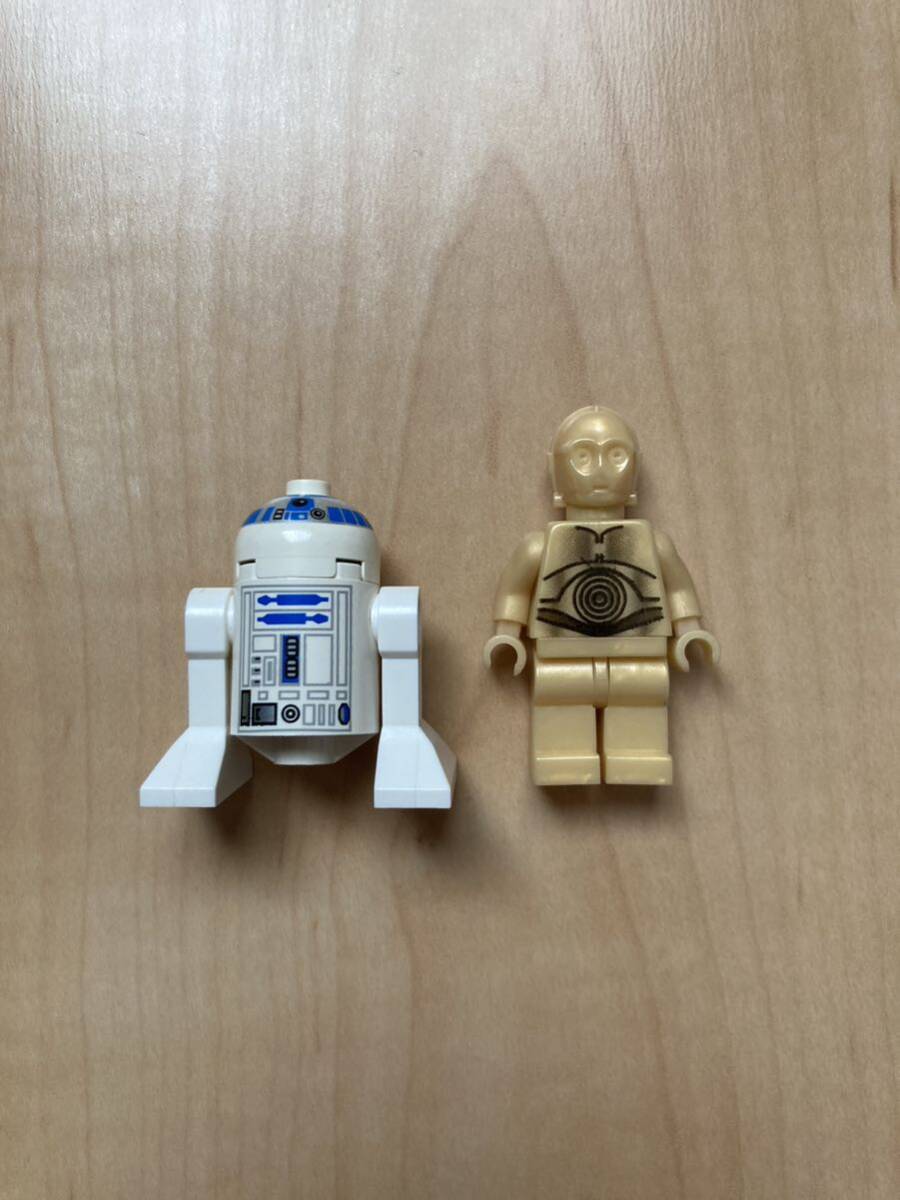 LEGO レゴ スターウォーズ ミニフィグ R2-D2 C-3POの画像1