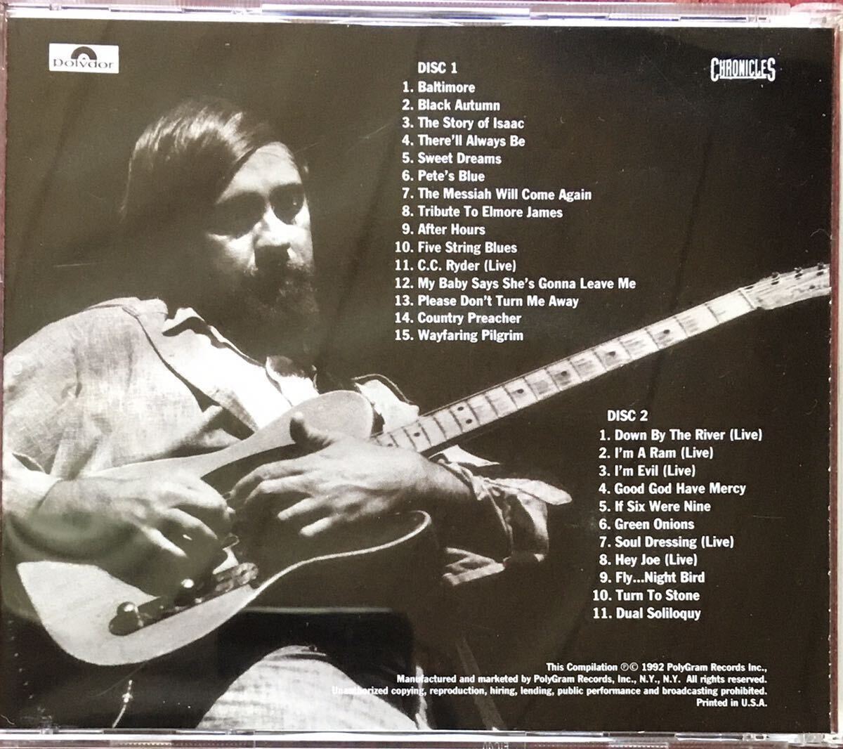 Roy Buchanan[Sweet Dreams: The Anthology](2枚組ボックスセットのディスクのみ)ブルースロック/スワンプ/ブルースギターの画像2