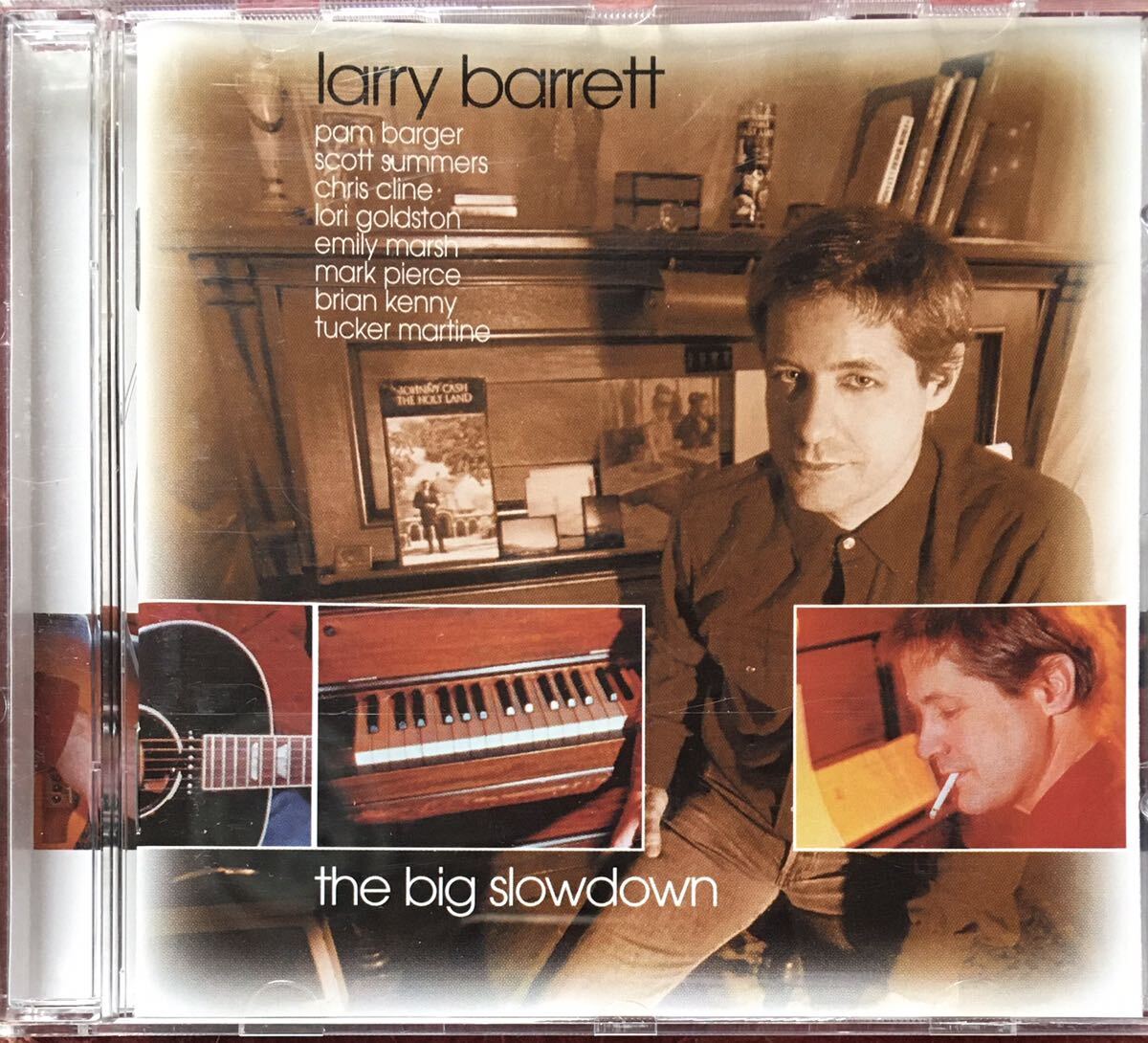 Larry Barrett[The Big Slowdown](2000: GERMANY-GLITTERHOUSE)オルタナカントリー/ルーツロック/アメリカーナ/シンガーソングライター_画像1