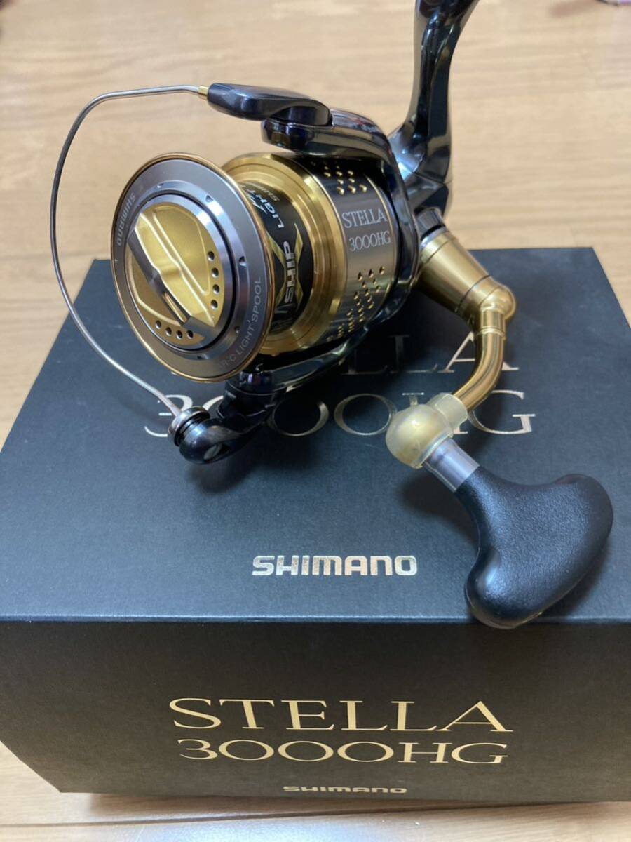 ほぼ新品　シマノ　10 ステラ 3000HG SHIMANO STELLA シーバス SLJ 青物_画像1