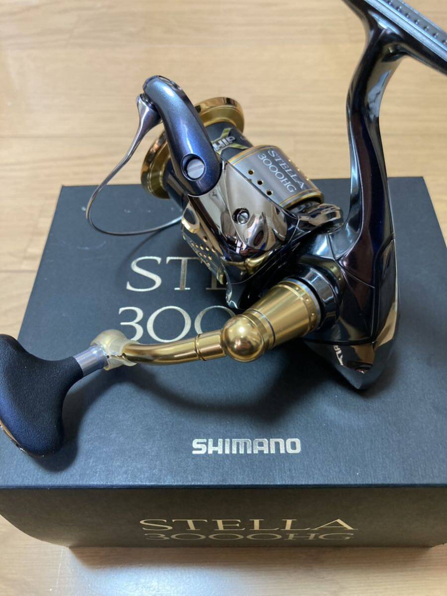 ほぼ新品　シマノ　10 ステラ 3000HG SHIMANO STELLA シーバス SLJ 青物_画像9