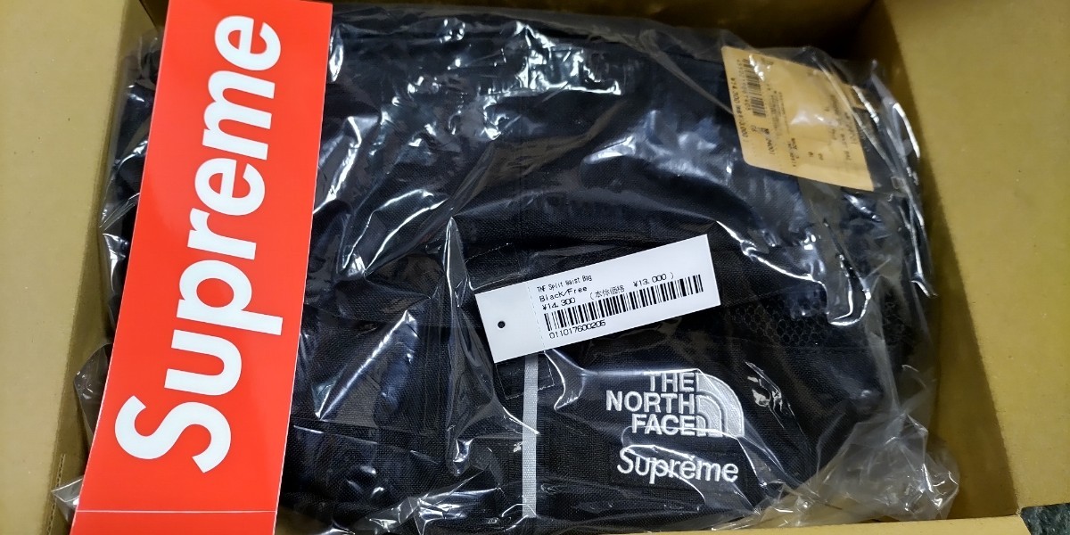 新品 未開封 Supreme The North Face Split Waist Bag シュプリーム ザ ノース フェイス スプリット ウエスト バッグ Black 黒 国内正規品 _画像2