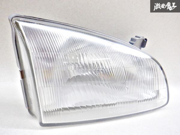 [ lens beautiful!] Toyota original EP91 EP95 Starlet previous term halogen head light headlamp right right side driver`s seat side KOITO 10-79 shelves 2O25