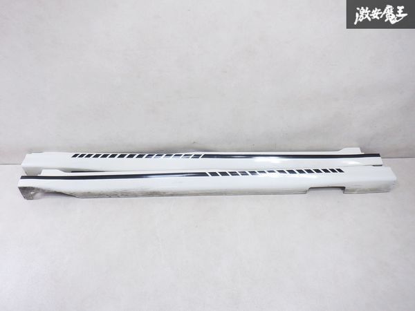 ホンダ純正 RG1 RG2 ステップワゴン 前期 サイドステップ サイドスカート 左右 セット 71800-SLJ-00 71850-SLJ-00 パールホワイト 棚1M11_画像1