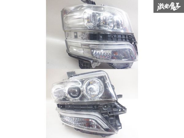 ホンダ純正 JF1 JF2 N-BOX カスタム 後期 HID ヘッドライト ヘッドランプ 右 右側 運転席側 KOITO 100-62221 棚2L14_画像2