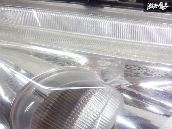 【破損無し！】日産純正 C11 JC11 ティーダ HID ヘッドライト ヘッドランプ 右 右側 運転席側 STANLEY P5132 棚2L21_画像4