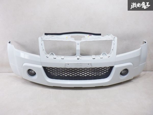  Suzuki original TDA4W Escudo front bumper 71711-77K pearl white lower grill foglamp attaching shelves 1E12