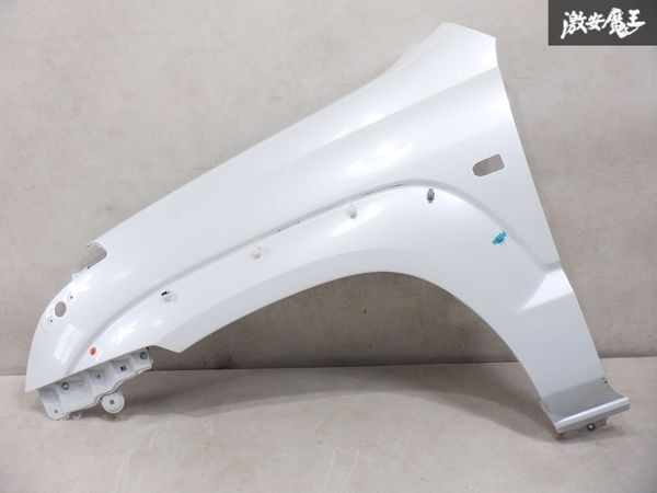  Toyota original TRJ120W KDJ120W Land Cruiser Prado Land Cruiser Prado front fender left left side passenger's seat side pearl white shelves 1J21