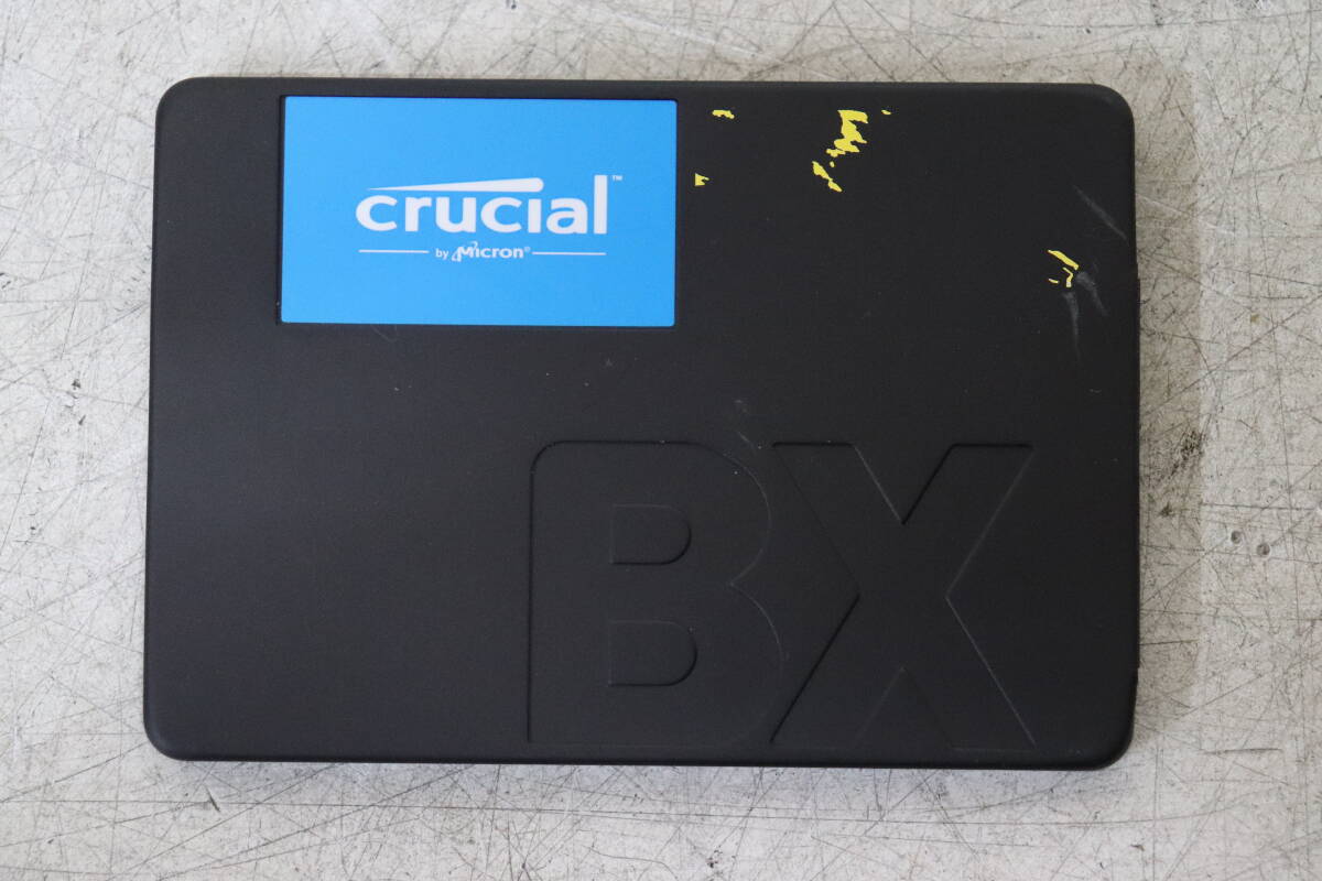 Y06/920 crucial BX500 1TB 2.5inch SATA SSD CT1000BX500SSD1 データ消去済み CrystalDiskInfo正常判定_画像2