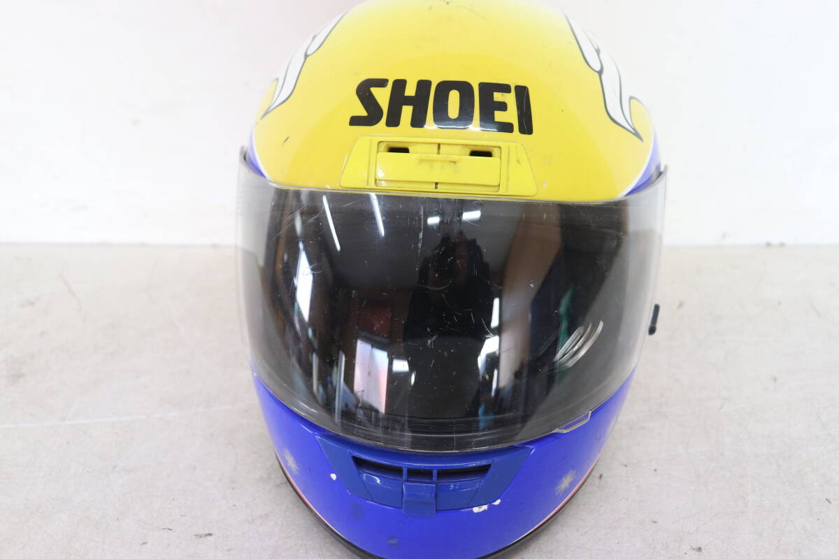 Y10/952 SHOEI フルフェイス ヘルメット 型番不明 モデル不明 サイズ不明 現状品_画像2