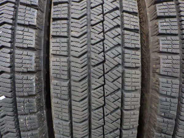 ブリヂストン BLIZZAK VRX2 145/80R13 75Q 2021年製 8.5～9分山 4本【スタッドレス/13インチ】手渡し可_画像4