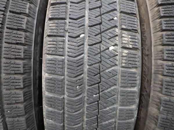 ブリヂストン BLIZZAK VRX2 185/65R15 88Q 2017年製 8～8.5分山 4本【スタッドレス/15インチ】手渡し可_画像4