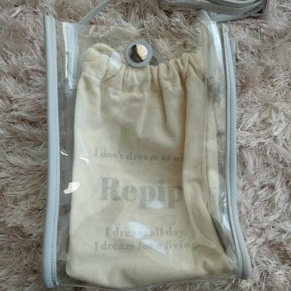 repipiarmario クリアショルダーバッグ　美品