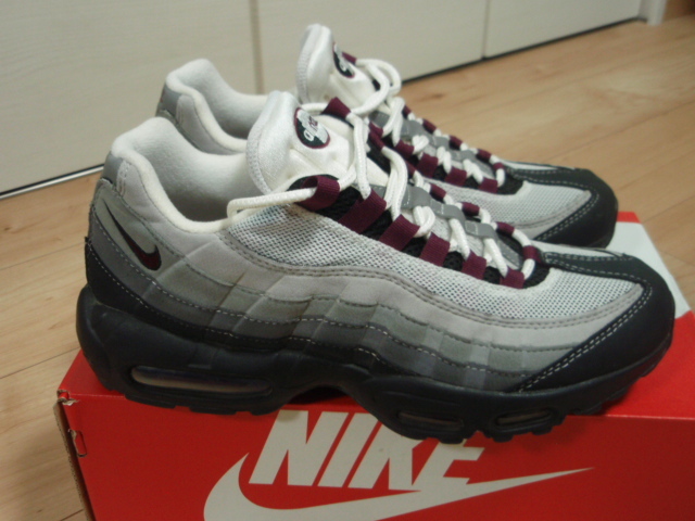 NIKE AIR MAX 95 ダークビートルート パールグレー BLACK/DARK BEETROOT-PEARL GREY / 26.5㎝ US8.5 / atmos pink exclusiveの画像2