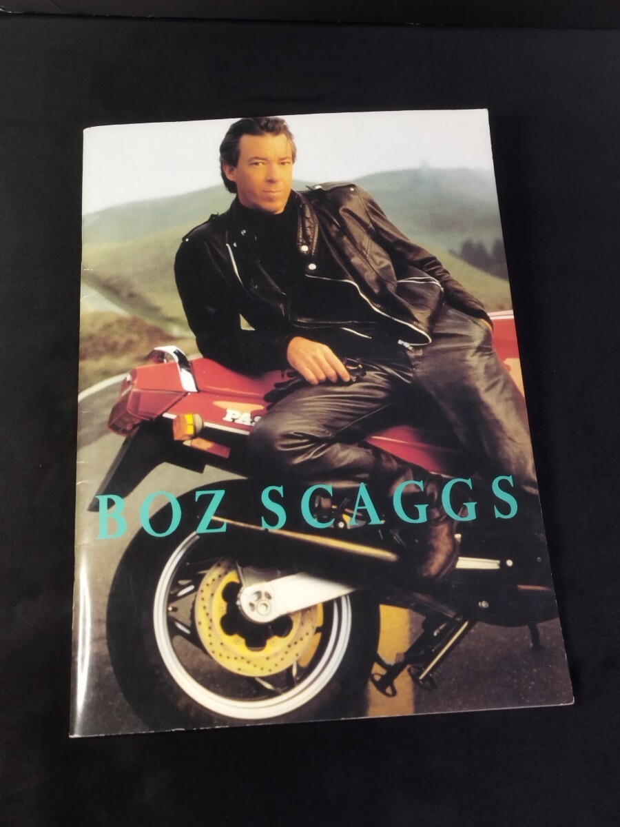 ★美品 BOZ SCAGGS 1988年 日本 コンサート ツアー パンフレット 写真集 アーティスト ボズ スキャッグス JAPAN TOUR 来日公演 ライブ_画像1