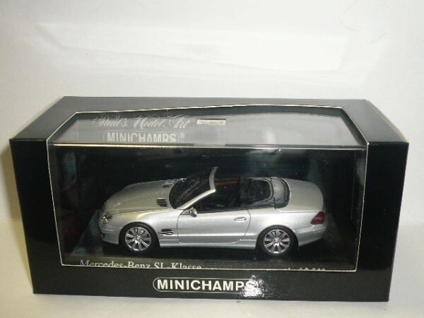 ☆1/43 MINICHAMPS Mercedes-Benz SL-Class 2007 銀