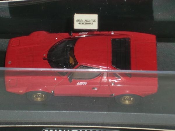 ☆1/43 MINICHAMPS Lancia Stratos 1971-78 赤_画像2