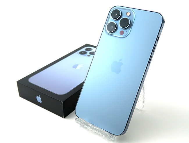 33636円 iPhone13 Pro Max 1TB シエラブルー Aランク SIMフリー 33636円 iPhone13 Pro Max 1TB シエラブルー Aランク SIMフリー
